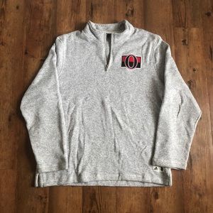 Adidas Ottawa Senators quarter-zip fleece